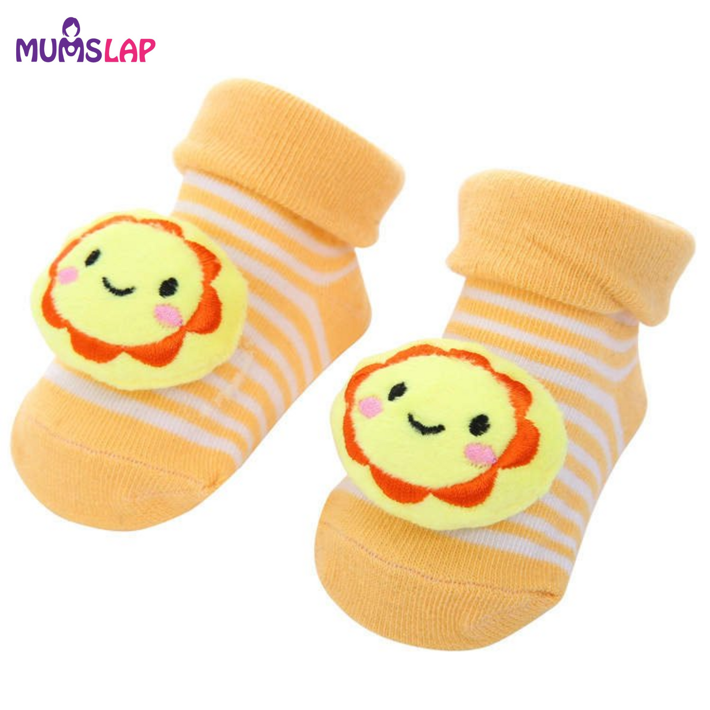 Baby Boys & Girls Socks (Red, Blue and Yellow)