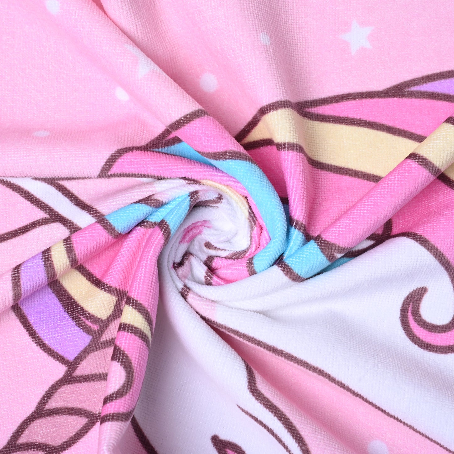 MumsLap Premium Soft & Absorbent 100% Cotton Kids Bath Towel | 380 GSM | Large, Quick Dry, Strong | Versatile for Bath, Pool, and Beach (Unicorn Print)