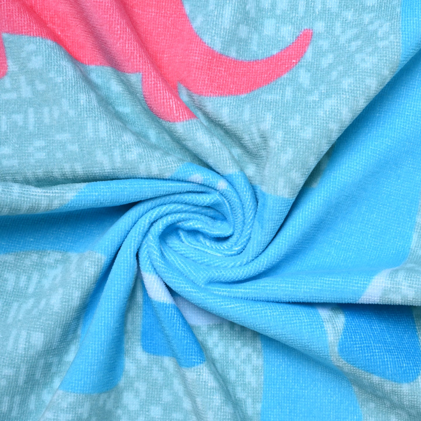 MumsLap Premium Soft & Absorbent 100% Cotton Kids Bath Towel | 380 GSM | Large, Quick Dry, Strong | Versatile for Bath, Pool, and Beach (Dinosaur Print)