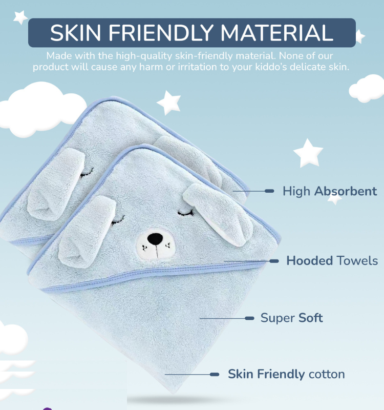 Baby Bath Towels for Boys & Girls