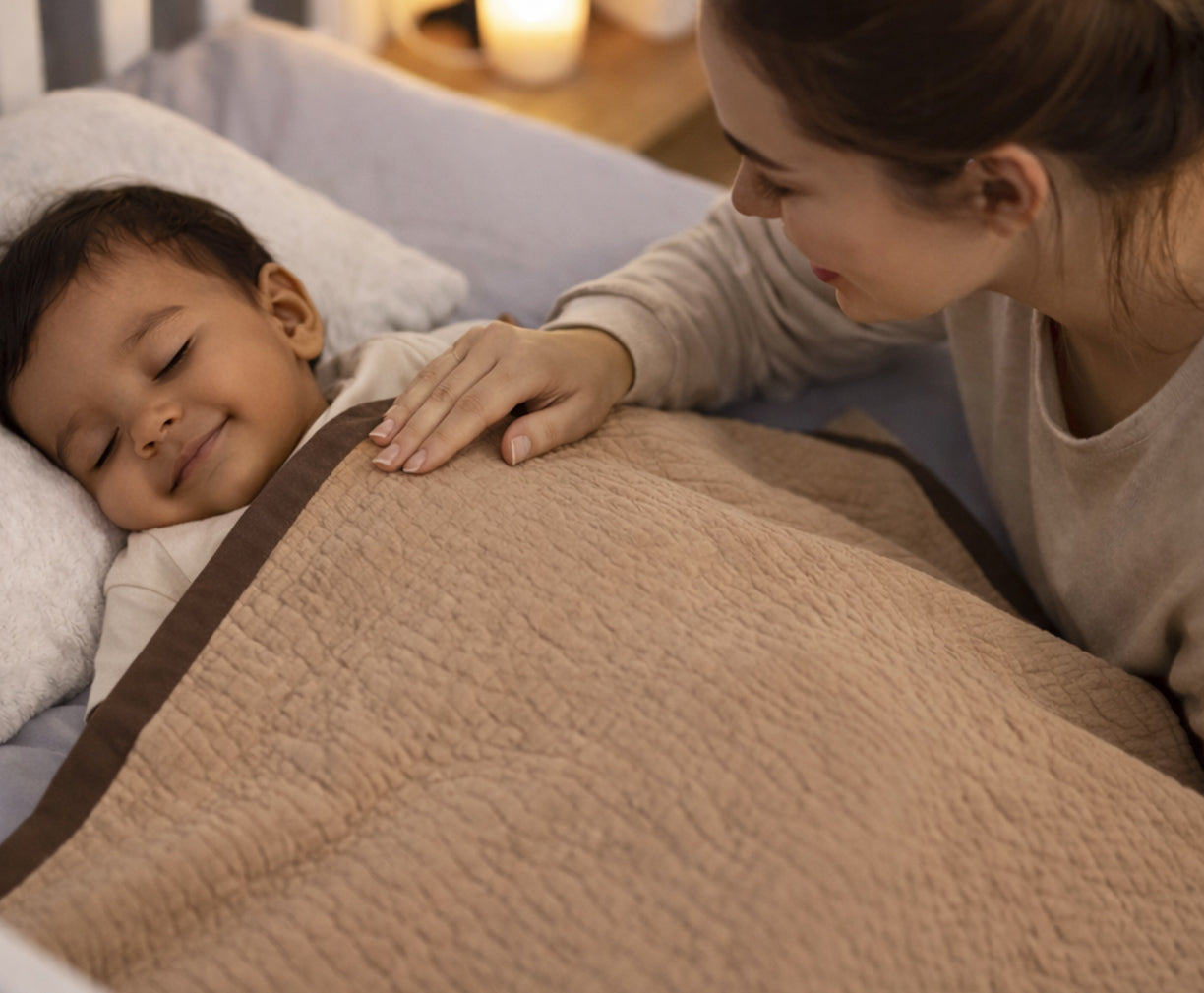 Muslin 4-Layer Baby Blanket Ultra Soft & Breathable Cotton Wrap (0-5 Years)