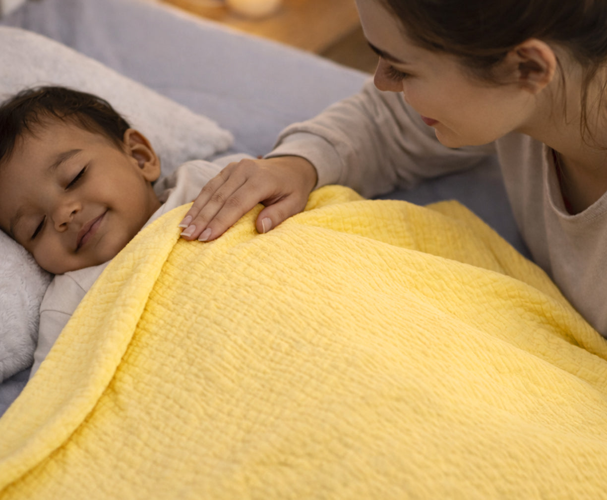 Muslin 4-Layer Baby Blanket Ultra Soft & Breathable Cotton Wrap (0-5 Years)