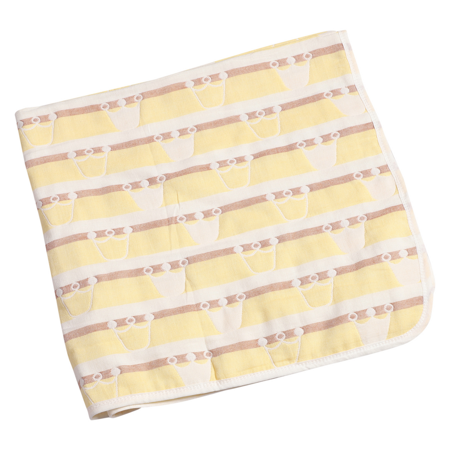 MumsLap Baby Muslin Blanket for Newborn | 6 Layer Gauze Cotton | Soft Swaddle Wrap Blanket/Quilt/Bath Towel/Nursing Cover/Crib Blankets for Boys and Girls, Multicolor
