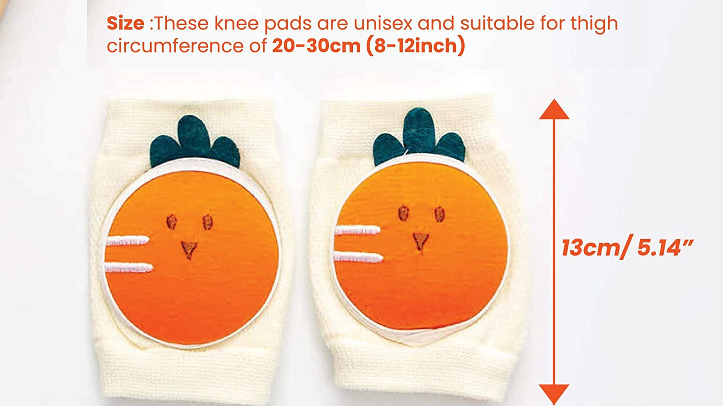 Baby Knee Pads for Crawling (set of 2 pairs)