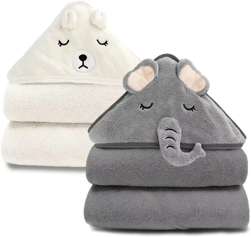 Carter's baby store elephant hooded towel